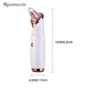 Removedor Cravos e Espinhas Extrator de Cravos Sucção a Vácuo Aparelho Recarregável Sugador Remove Acne